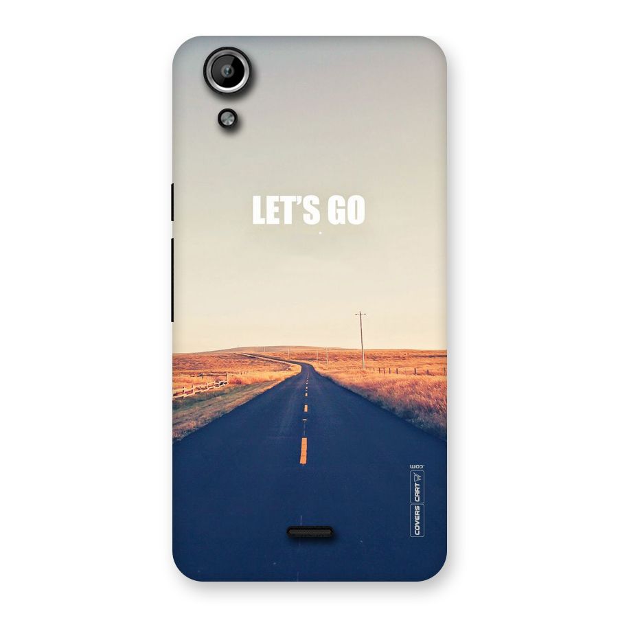 Lets Wander Back Case for Micromax Canvas Selfie Lens Q345