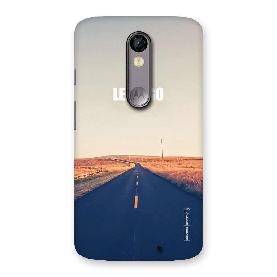 Lets Wander Back Case for Moto X Force