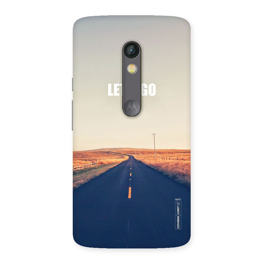 Lets Wander Back Case for Moto X Play
