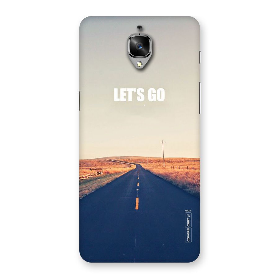 Lets Wander Back Case for OnePlus 3