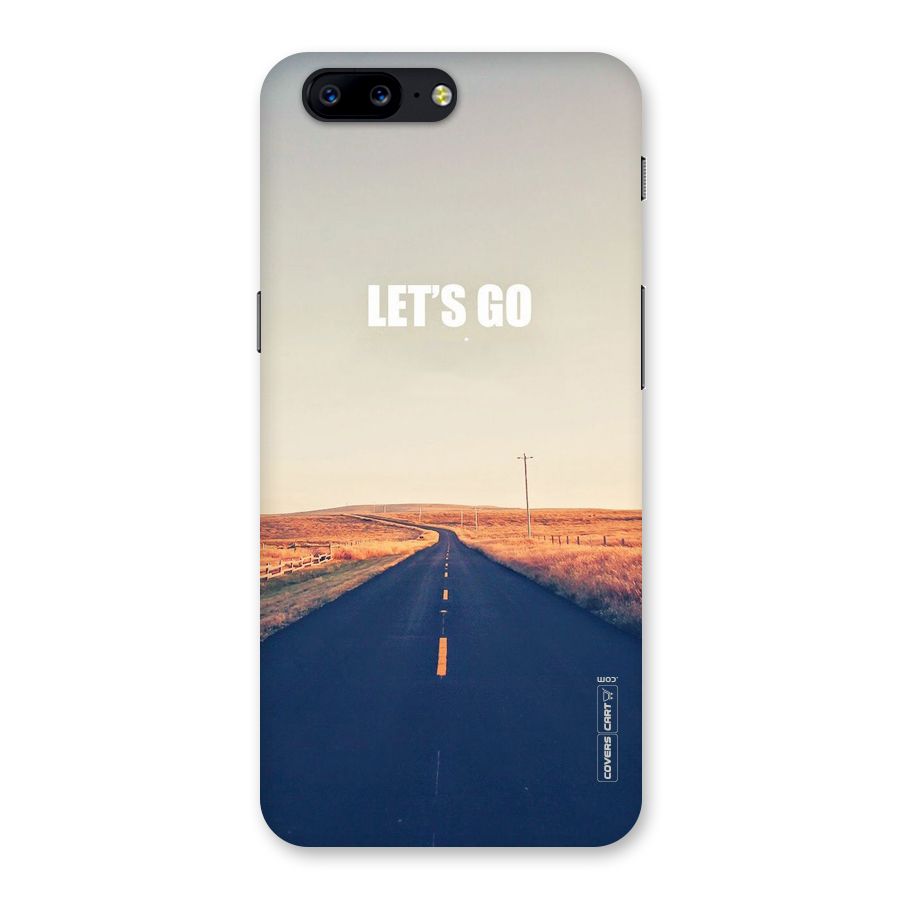Lets Wander Back Case for OnePlus 5