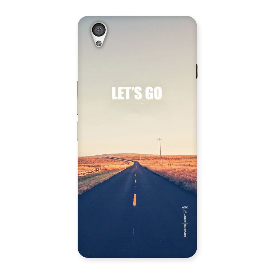 Lets Wander Back Case for OnePlus X