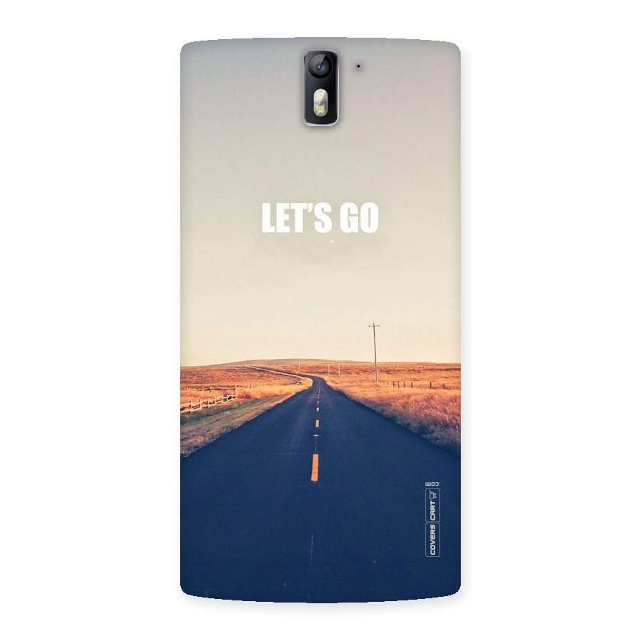 Lets Wander Back Case for One Plus One