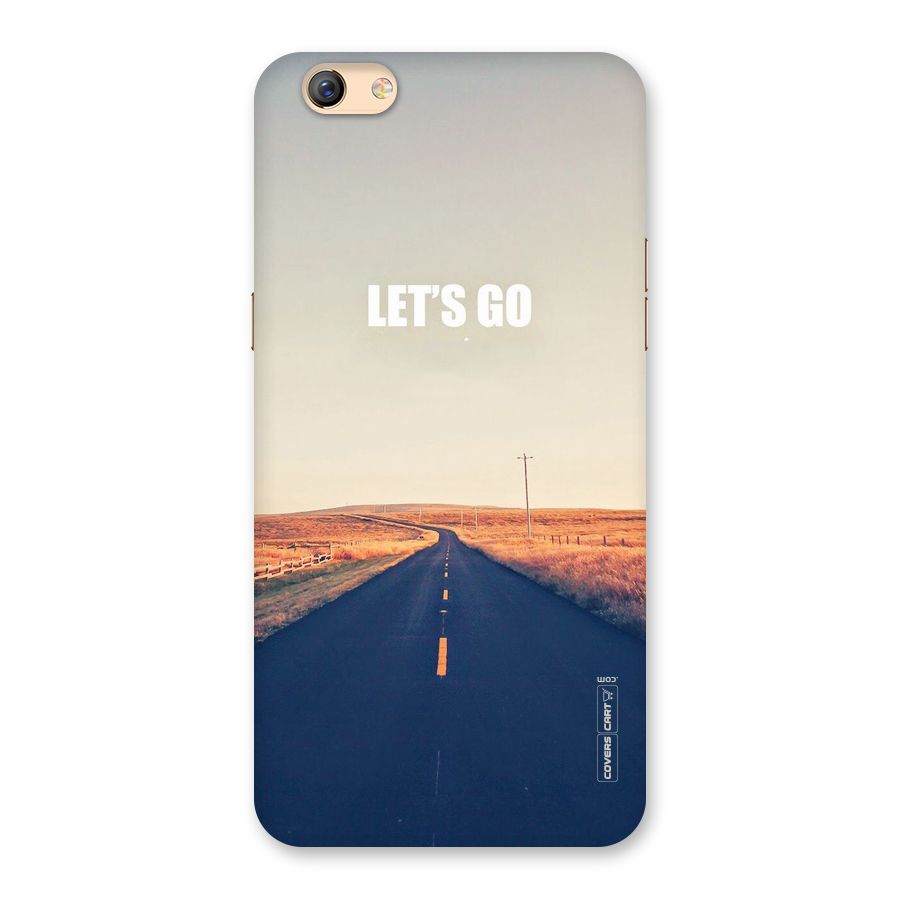 Lets Wander Back Case for Oppo F3 Plus