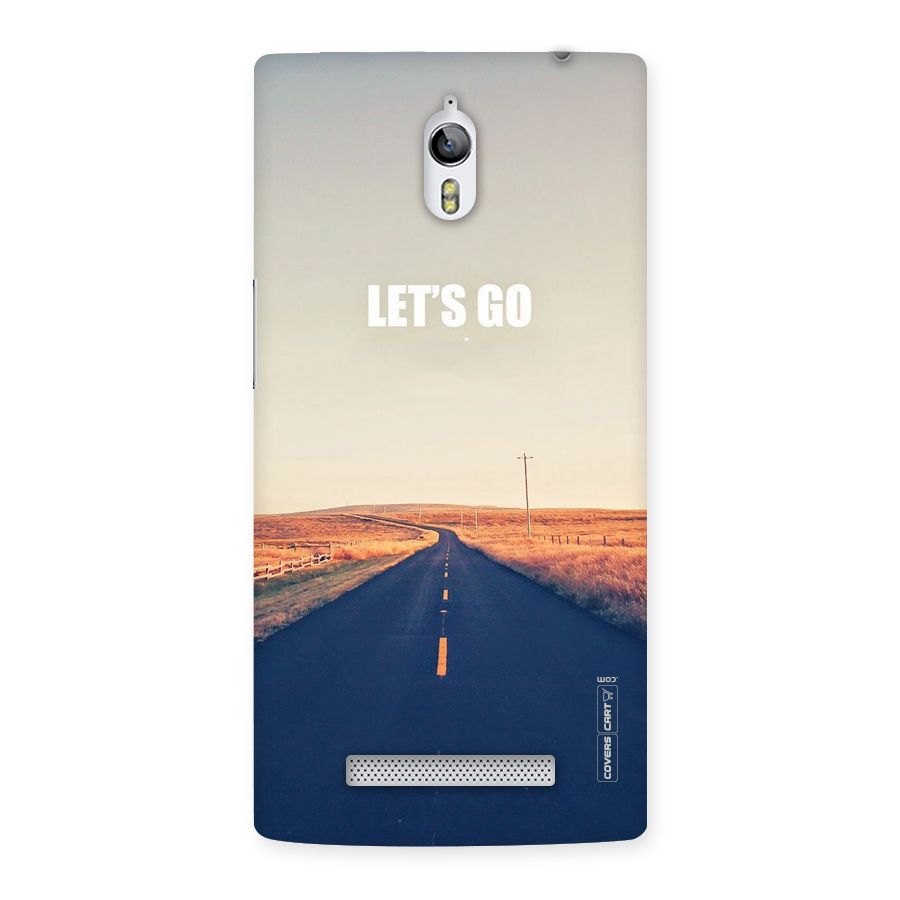 Lets Wander Back Case for Oppo Find 7