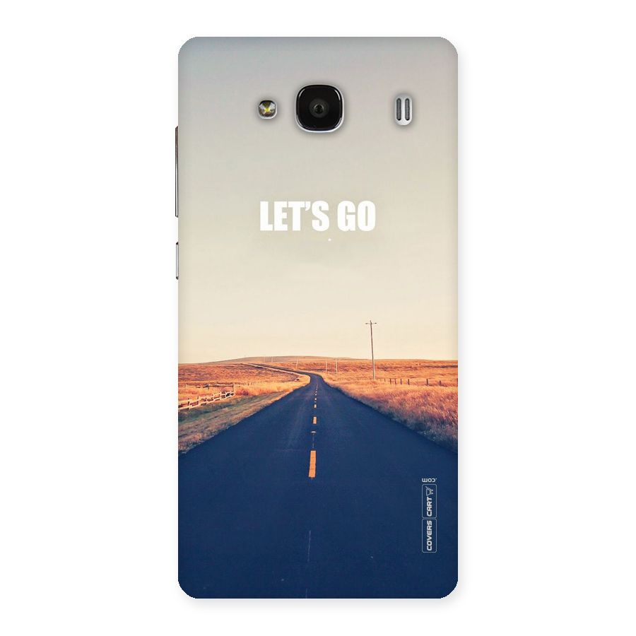 Lets Wander Back Case for Redmi 2