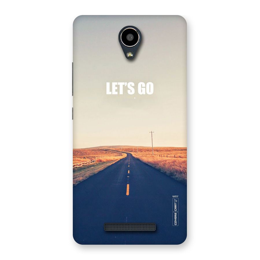 Lets Wander Back Case for Redmi Note 2