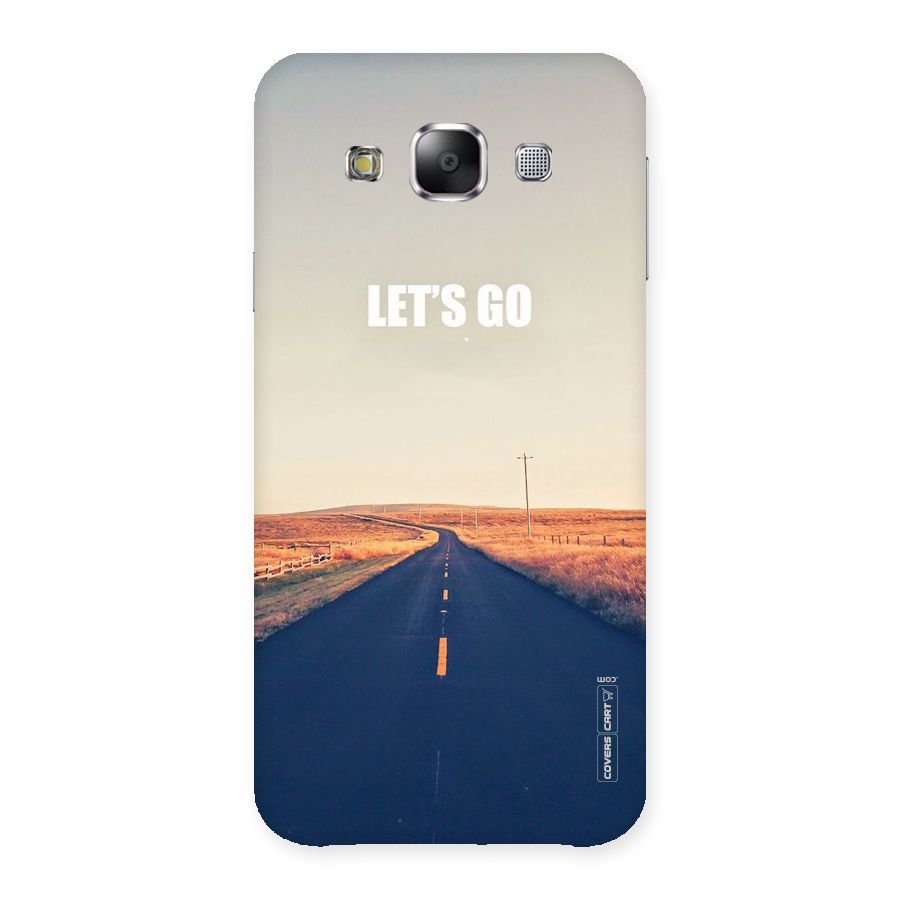 Lets Wander Back Case for Samsung Galaxy E5