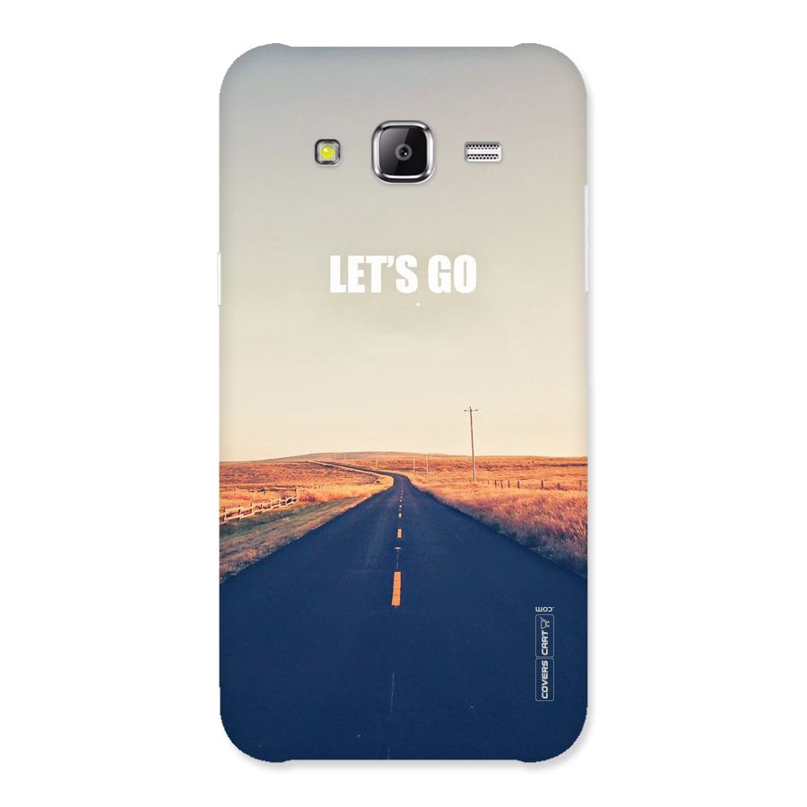Lets Wander Back Case for Samsung Galaxy J5