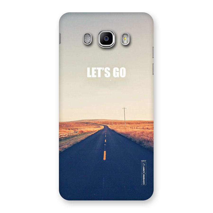 Lets Wander Back Case for Samsung Galaxy J5 2016