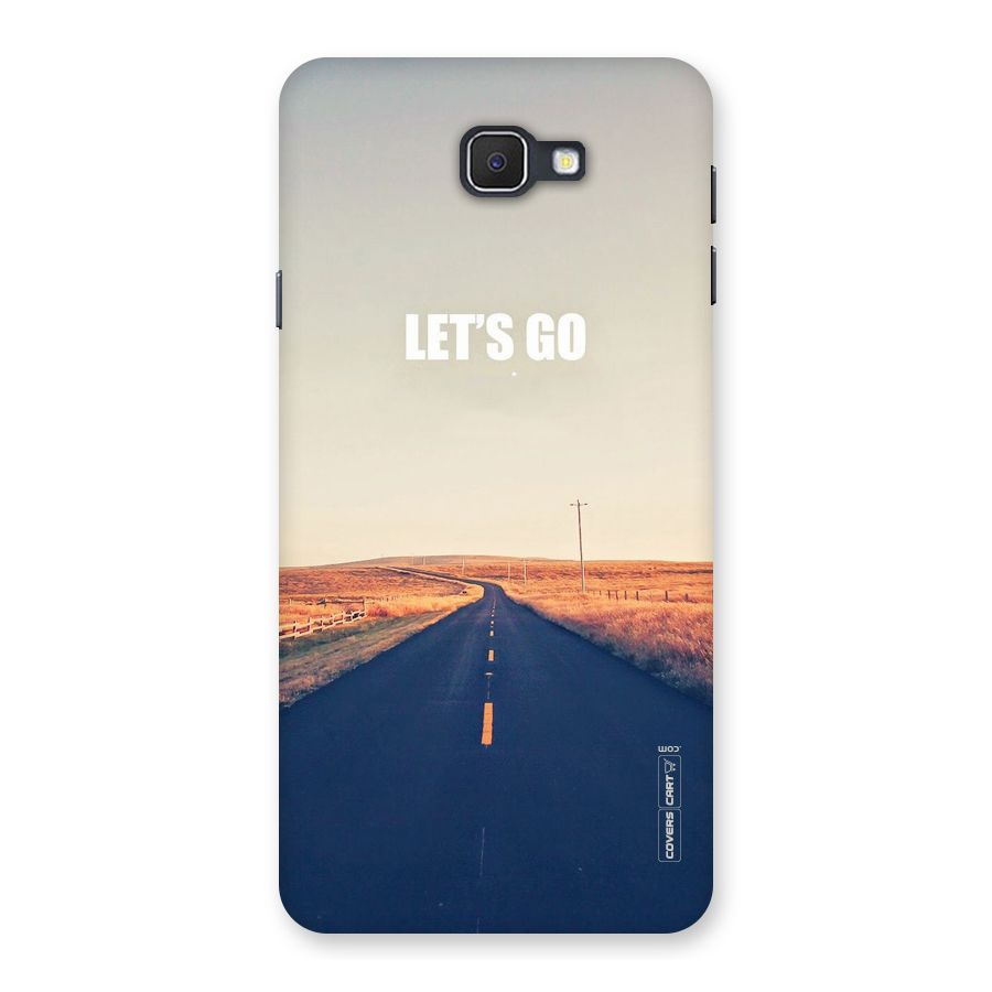 Lets Wander Back Case for Samsung Galaxy J7 Prime