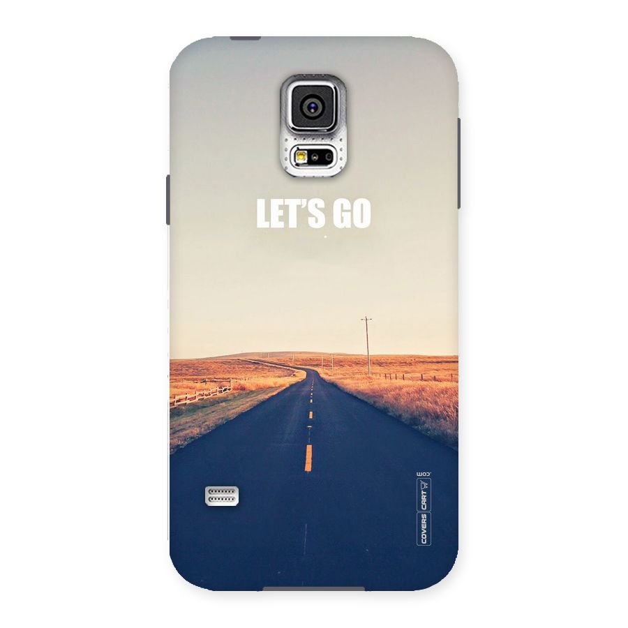 Lets Wander Back Case for Samsung Galaxy S5