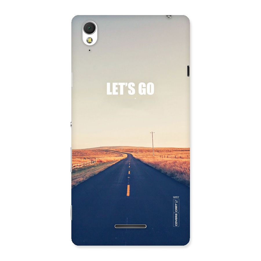 Lets Wander Back Case for Sony Xperia T3
