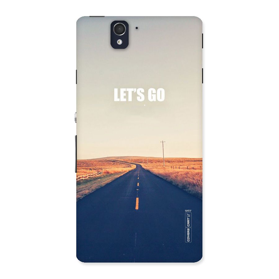 Lets Wander Back Case for Sony Xperia Z
