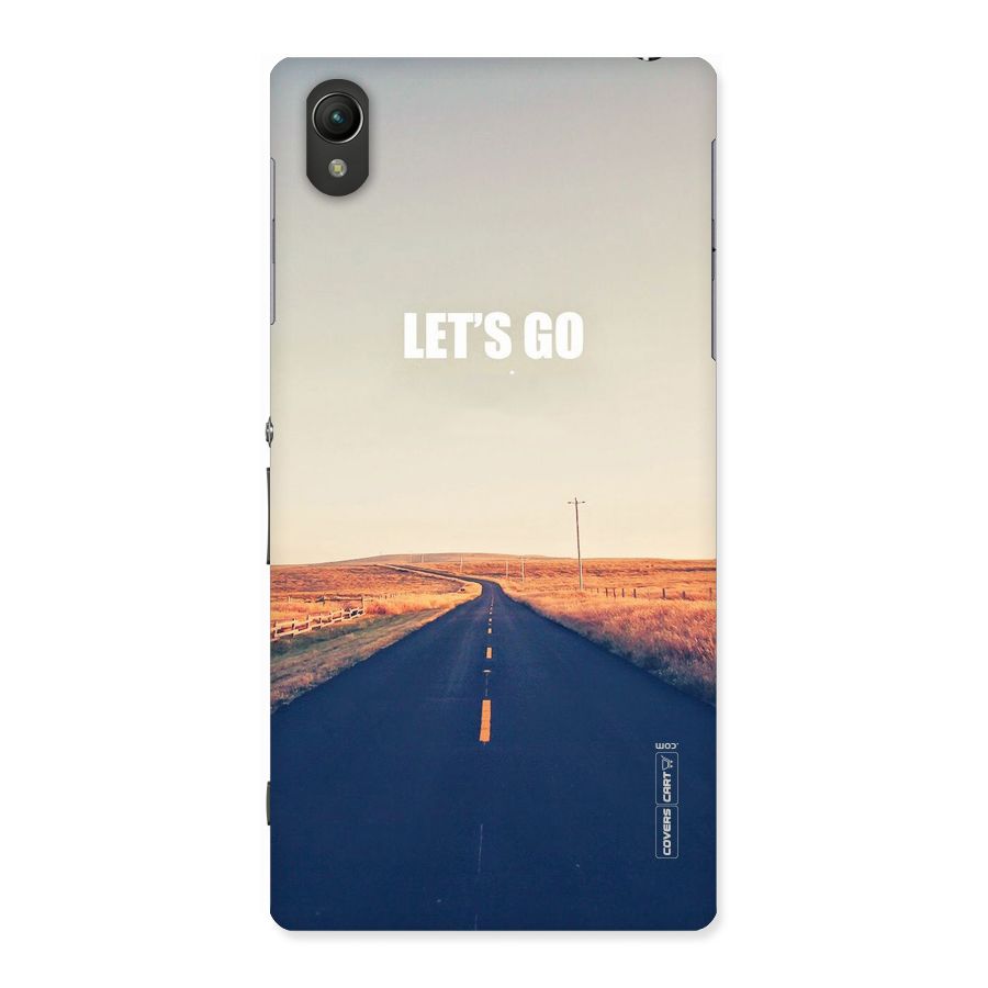 Lets Wander Back Case for Sony Xperia Z1