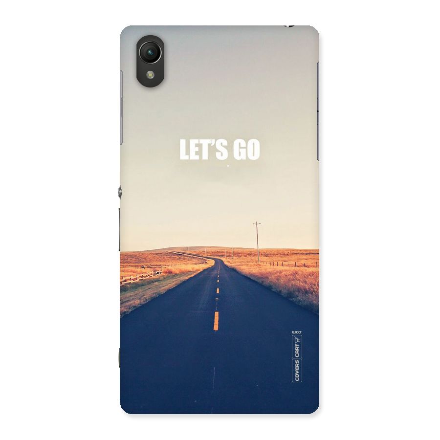 Lets Wander Back Case for Sony Xperia Z2