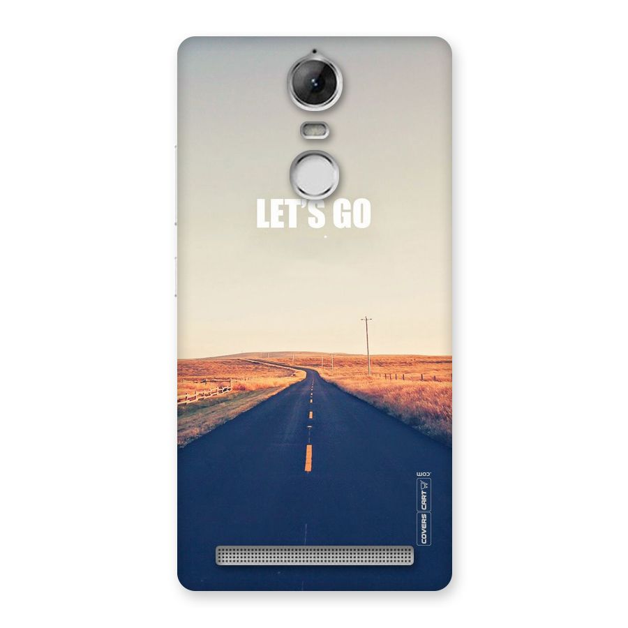 Lets Wander Back Case for Vibe K5 Note
