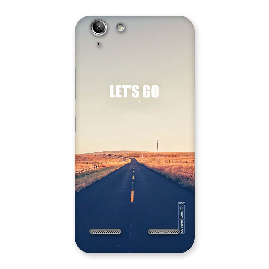 Lets Wander Back Case for Vibe K5 Plus