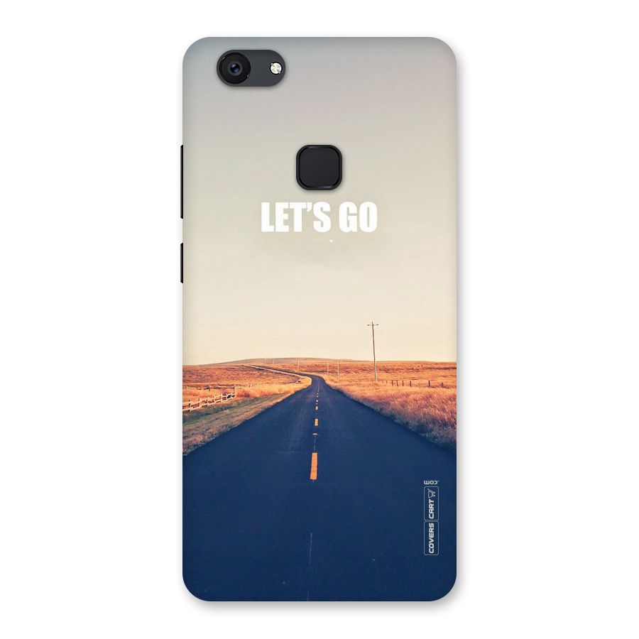 Lets Wander Back Case for Vivo V7 Plus