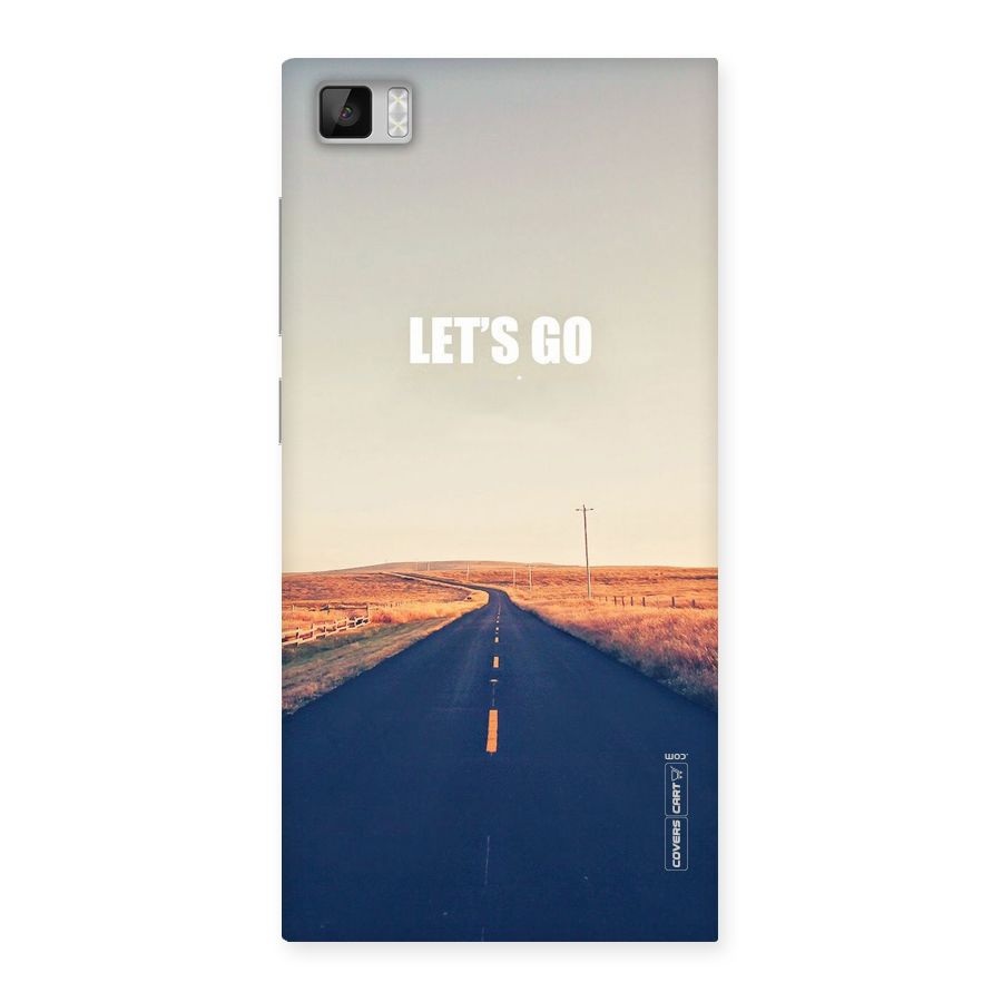 Lets Wander Back Case for Xiaomi Mi3