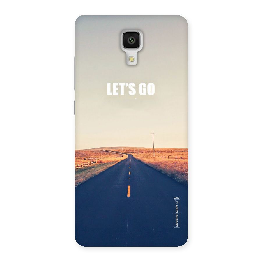 Lets Wander Back Case for Xiaomi Mi 4