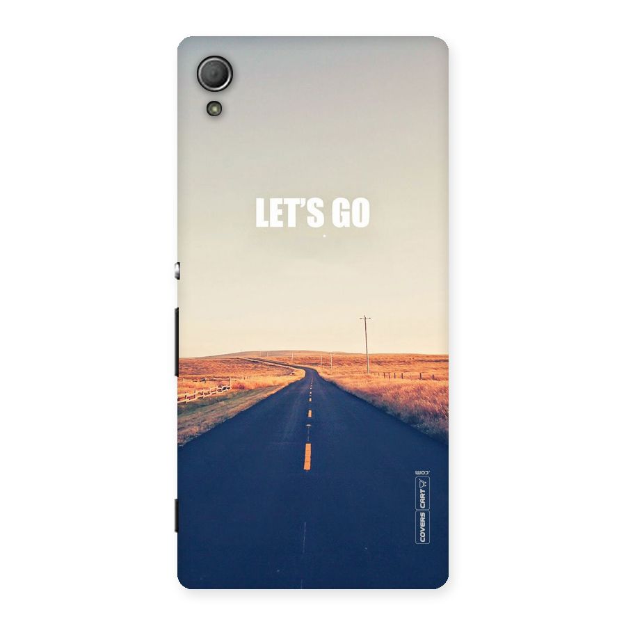 Lets Wander Back Case for Xperia Z4