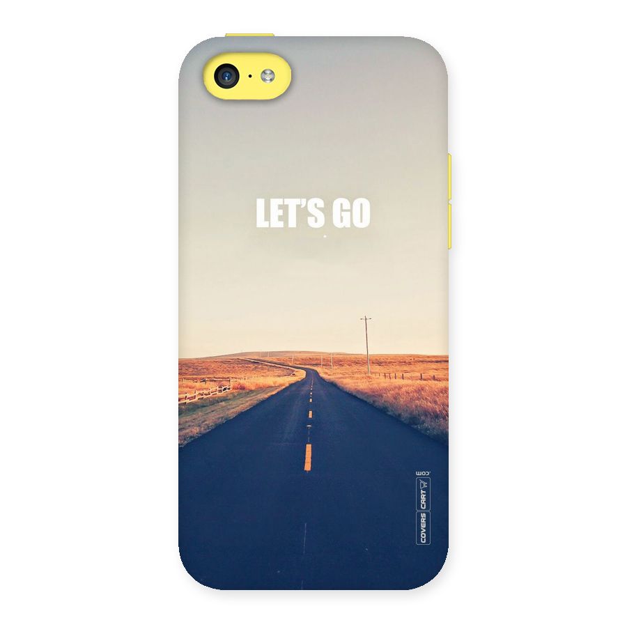 Lets Wander Back Case for iPhone 5C