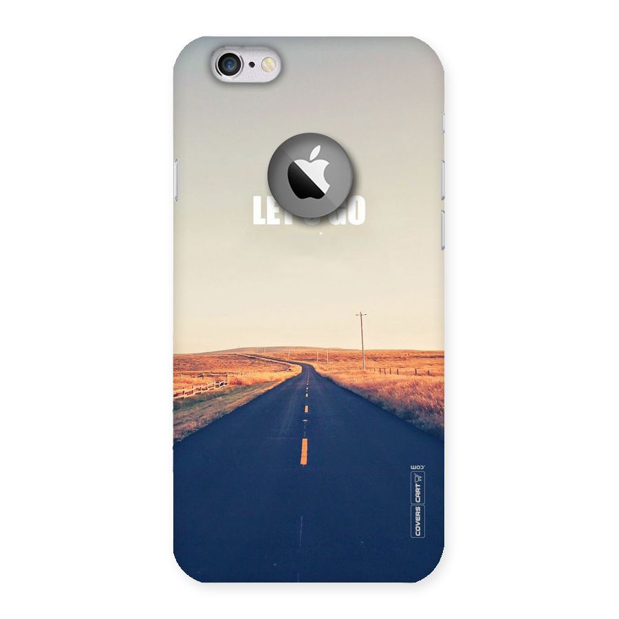 Lets Wander Back Case for iPhone 6 Logo Cut