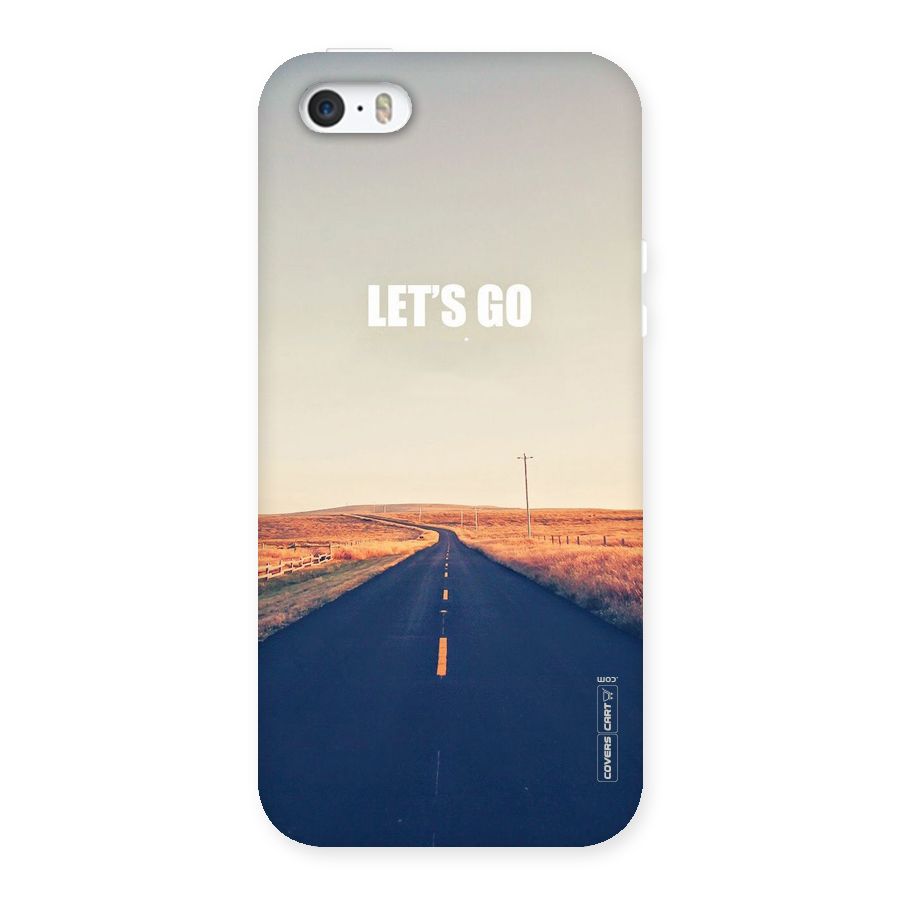 Lets Wander Back Case for iPhone SE