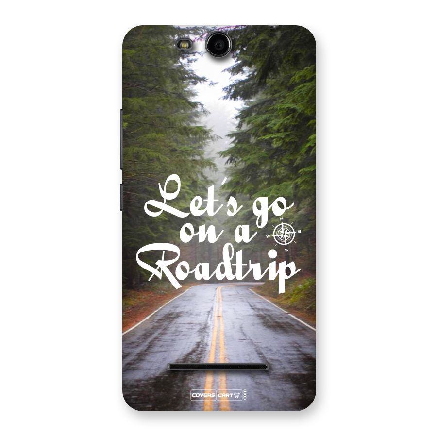 Lets go on a Roadtrip Back Case for Canvas Juice 3