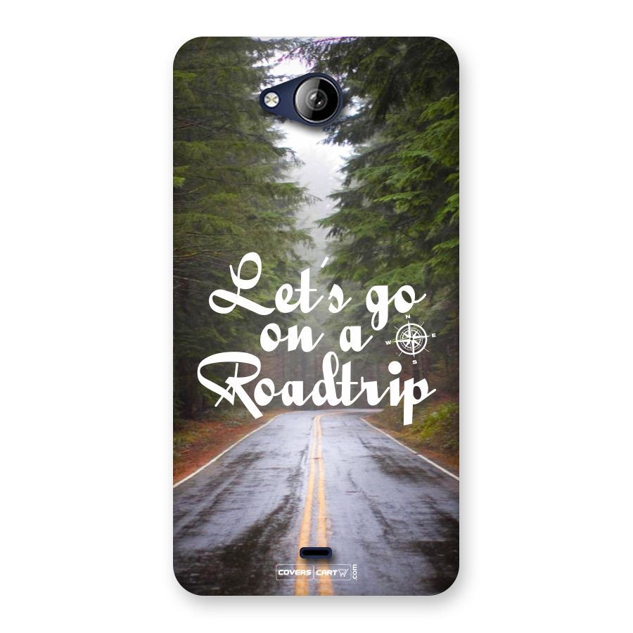 Lets go on a Roadtrip Back Case for Canvas Play