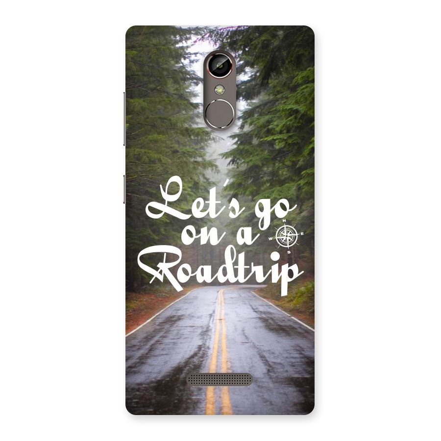 Lets go on a Roadtrip Back Case for Gionee S6s