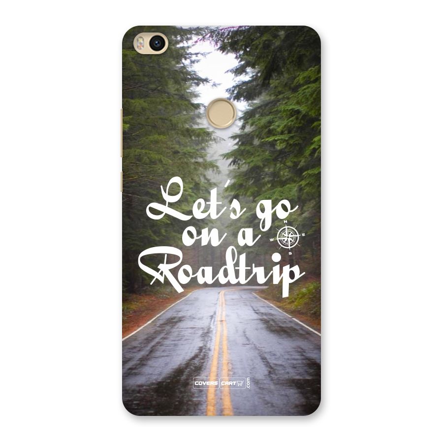 Lets go on a Roadtrip Back Case for Mi Max 2