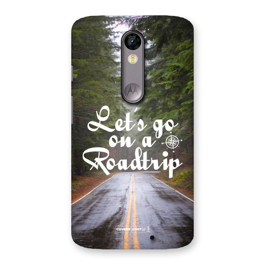 Lets go on a Roadtrip Back Case for Moto X Force