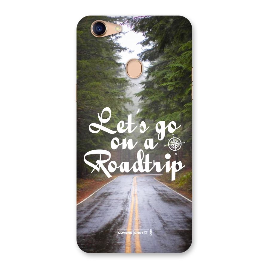 Lets go on a Roadtrip Back Case for Oppo F5