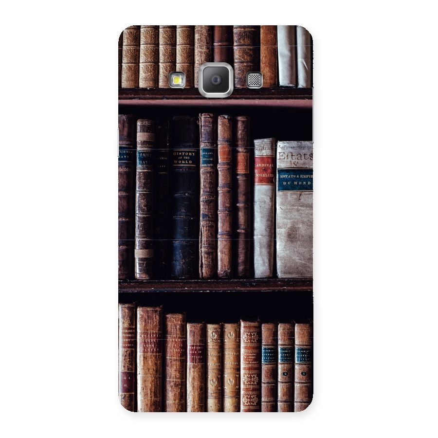 Library Love Back Case for Galaxy A7