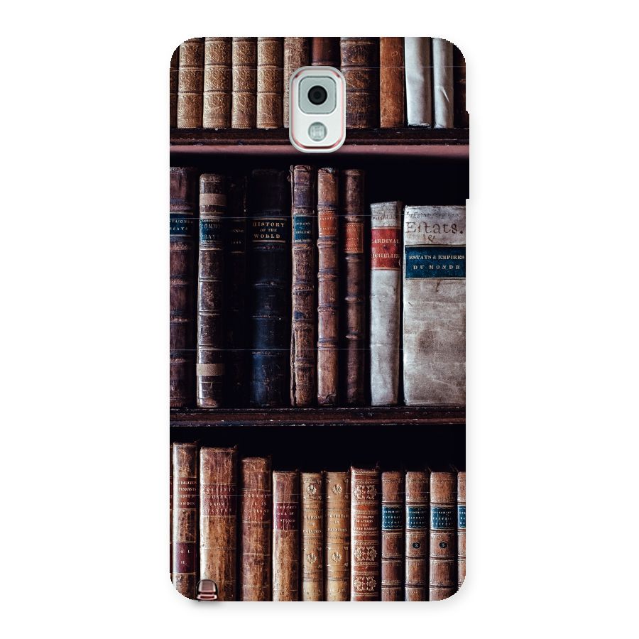 Library Love Back Case for Galaxy Note 3