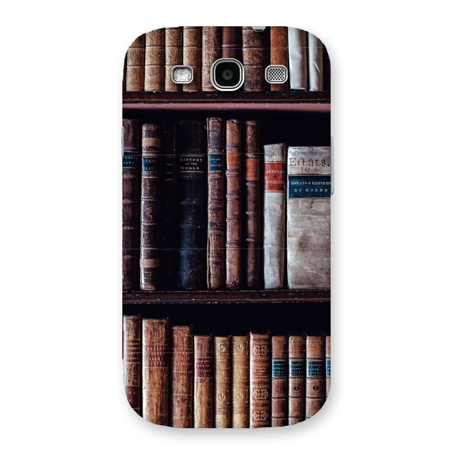 Library Love Back Case for Galaxy S3