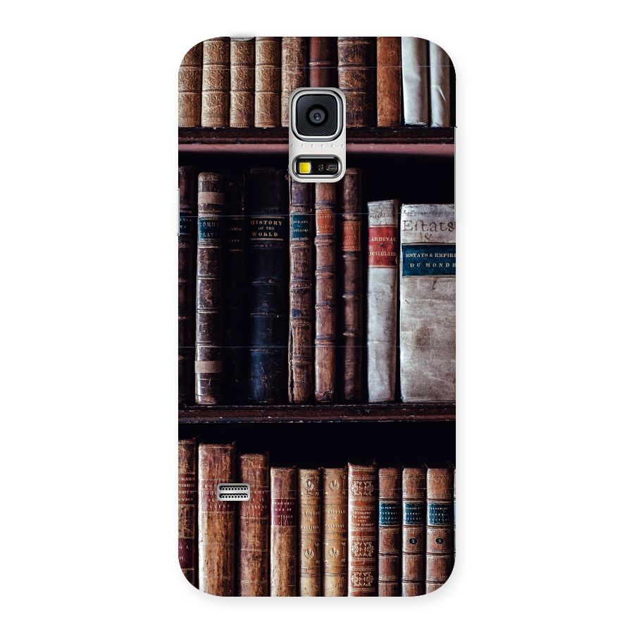 Library Love Back Case for Galaxy S5 Mini