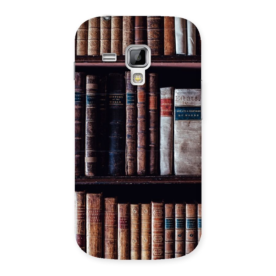 Library Love Back Case for Galaxy S Duos