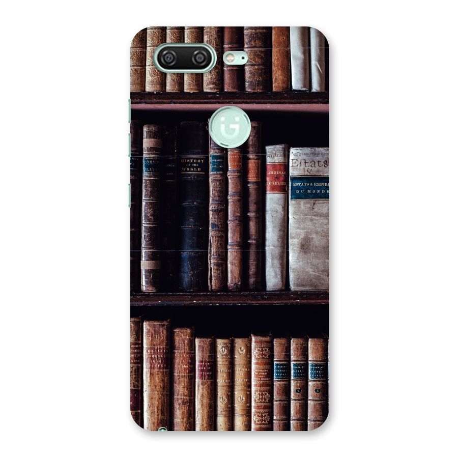 Library Love Back Case for Gionee S10