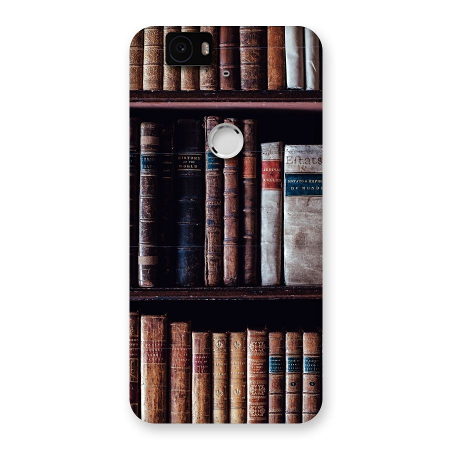 Library Love Back Case for Google Nexus-6P