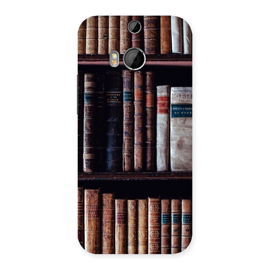Library Love Back Case for HTC One M8