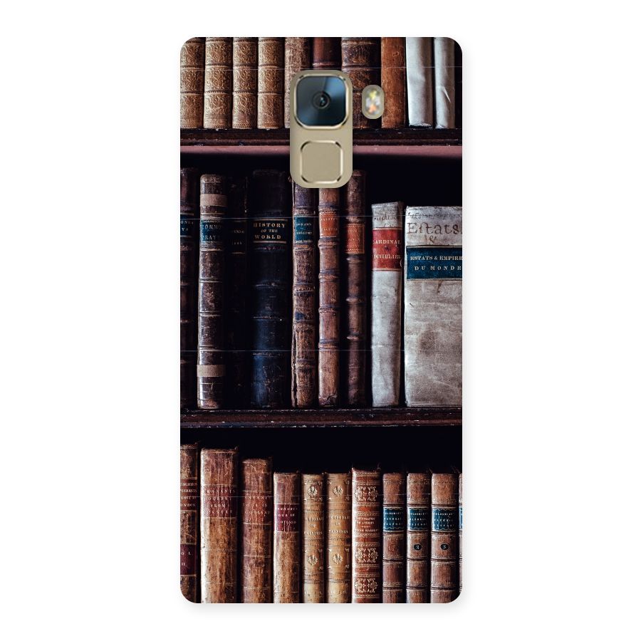 Library Love Back Case for Huawei Honor 7