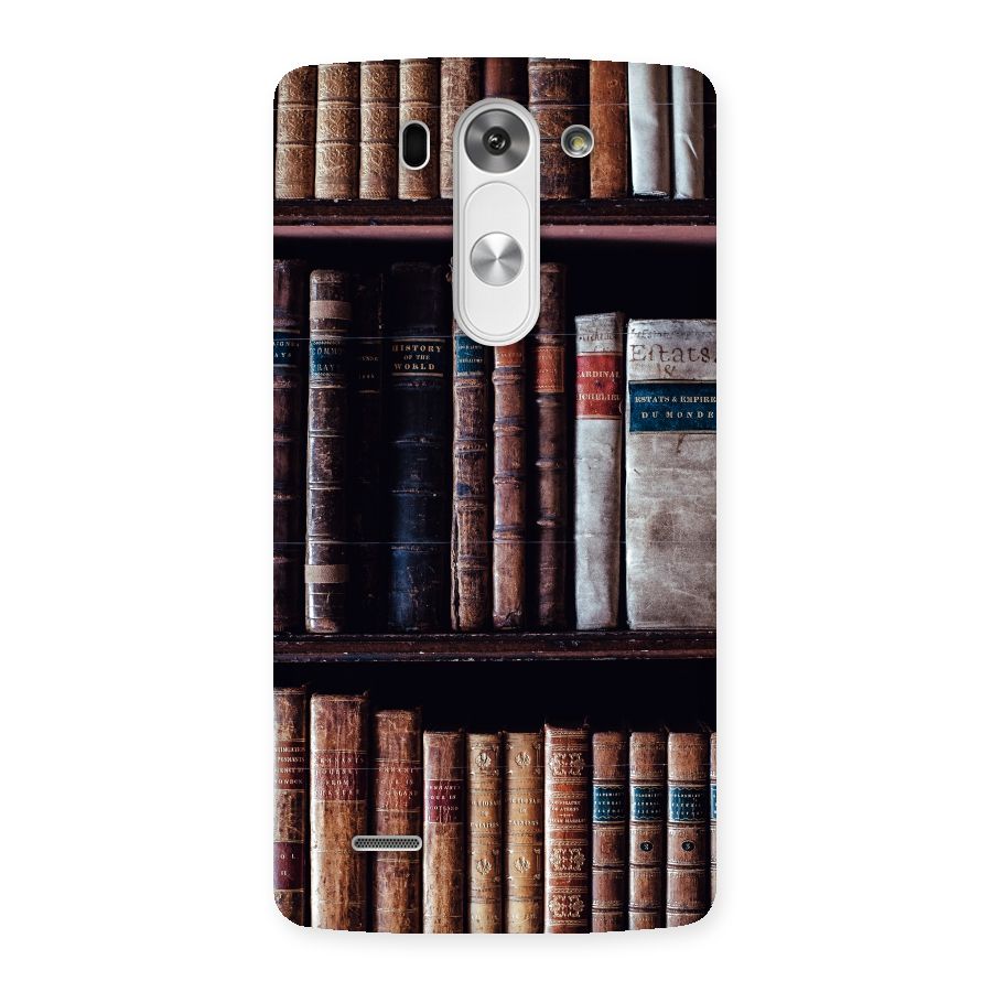 Library Love Back Case for LG G3 Beat