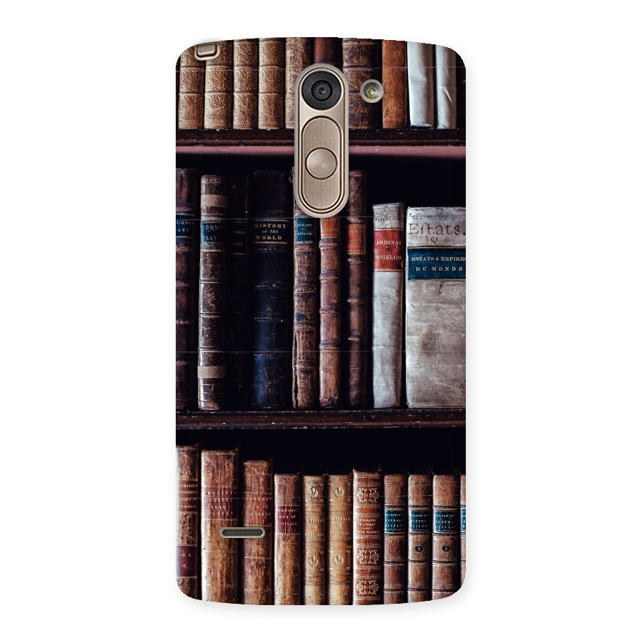 Library Love Back Case for LG G3 Stylus