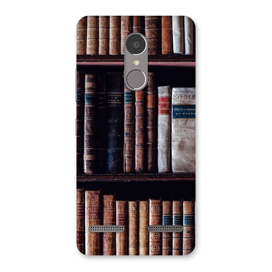 Library Love Back Case for Lenovo K6