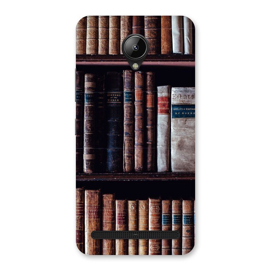 Library Love Back Case for Lenovo C2