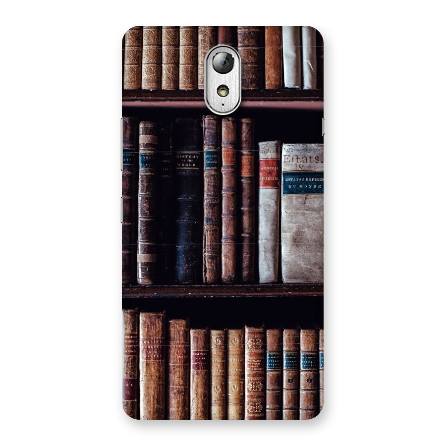 Library Love Back Case for Lenovo Vibe P1M