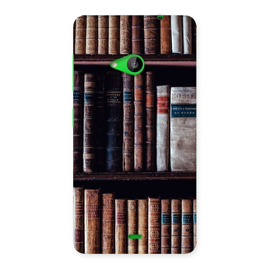 Library Love Back Case for Lumia 535